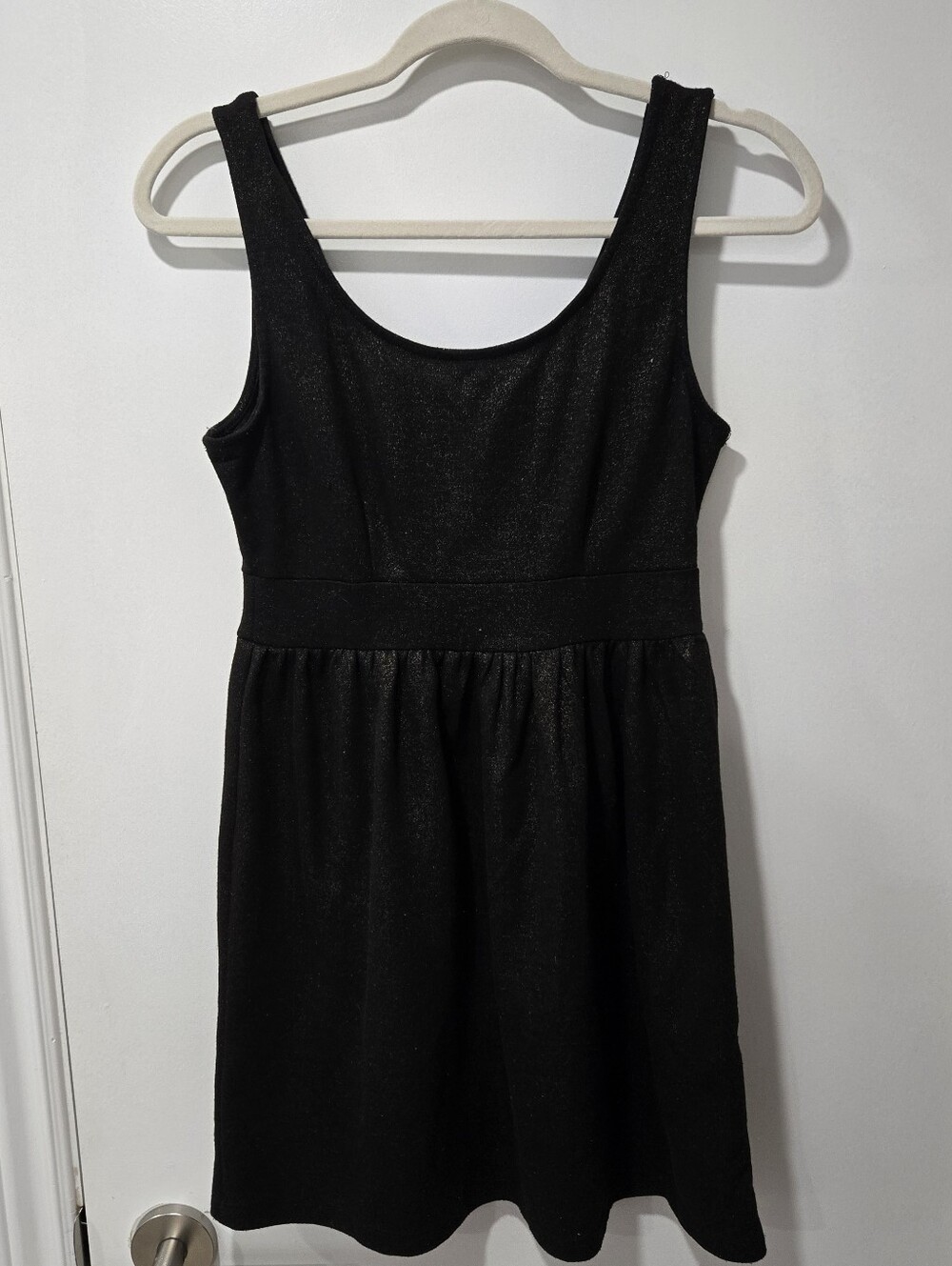 Forever 21 Black Sparkle Tank Dress